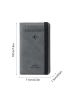 Airplane & Letter Embossed Passport Case