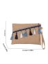 Tassel Decor Square Bag