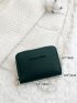 Letter & Litchi Embossed Card Holder Multi-Card Card Organizer For Storage Credit Cards