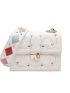 Mini Stitch Detail Rhinestone & Studded Decor Flap Square Bag