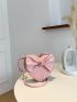 Mini Bow Decor Heart Shaped Novelty Bag