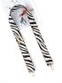 Zebra Striped Pattern Bag Strap