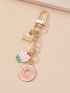 Cake & Donut Decor Bag Charm Keychain Car Pendant Phone Ornament