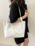 Minimalist Chain Shoulder Tote Bag