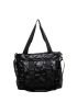 Quilted Release Buckle Decor Shoulder Tote Bag