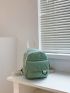 Mini Flap Pocket Corduroy Classic Backpack