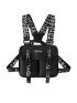 Letter Tape & Release Buckle Decor Chest Rig Bag