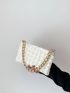 Minimalist Chain Ruched Bag