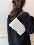 Minimalist Chain Ruched Bag