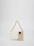 Minimalist Chain Ruched Bag