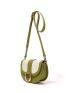 PREMIUM TWO TONE SADDLE DESIGN SHOULDER BAG