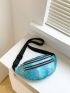 Double Zip Patent Fanny Pack