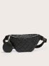 Quilted Fanny Pack With Coin Purse