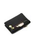 Litchi Embossed Small Wallet & Coin Purse