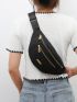 Metal Decor Fanny Pack