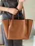 Minimalist Shoulder Tote Bag