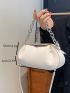 Minimalist Chain Baguette Bag