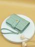 Crocodile Embossed Card Holder