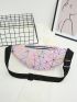 Geometric Pattern Fanny Pack