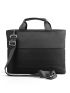 Men Slogan Graphic Laptop Handbag Briefcase