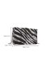 Mini Zebra Striped Pattern Box Bag