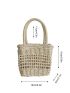 Mini  Hollow Out Straw Bag