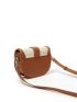 PREMIUM TWO TONE SADDLE DESIGN SHOULDER BAG