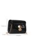 Mini Crocodile Embossed Chain Square Bag