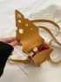 Mini Cheese Shaped Novelty Bag