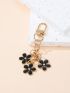 Flower Design Bag Charm