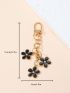 Flower Design Bag Charm