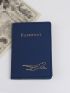 Letter Graphic Passport Case