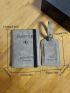 Letter & Airplane Embossed Passport Case & Luggage Tag