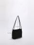 Minimalist Double Handle Square Bag