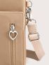 Heart Decor Phone Wallet