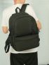 Men Minimalist Zipper Casual Daypack