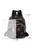 Cherry Graphic Pocket Front Backpack