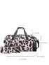 3pcs Leopard Print Duffel Bag Set