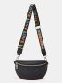 Stitch Detail Zipper Fanny Pack