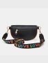 Stitch Detail Zipper Fanny Pack