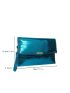 Metallic Crocodile Embossed Artificial Patent Leather Square Bag