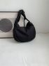 Minimalist Canvas Hobo Bag