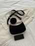 Minimalist Hobo Bag With Coin Purse