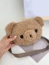 Mini Cartoon Bear Design Novelty Bag