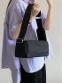 Minimalist Square Bag With Coin Purse