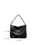 Minimalist Flap Hobo Bag