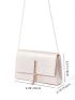 Tassel Decor Chain Square Bag