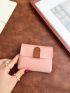 Two Tone Flap Coin Purse