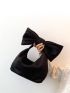 Bow Decor Hobo Bag