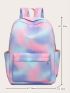 3pcs Tie Dye Functional Backpack Set